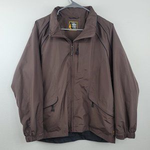 Foresters since golf 1950 Women's Brown gore-tex  jacket style # 6110-6 large